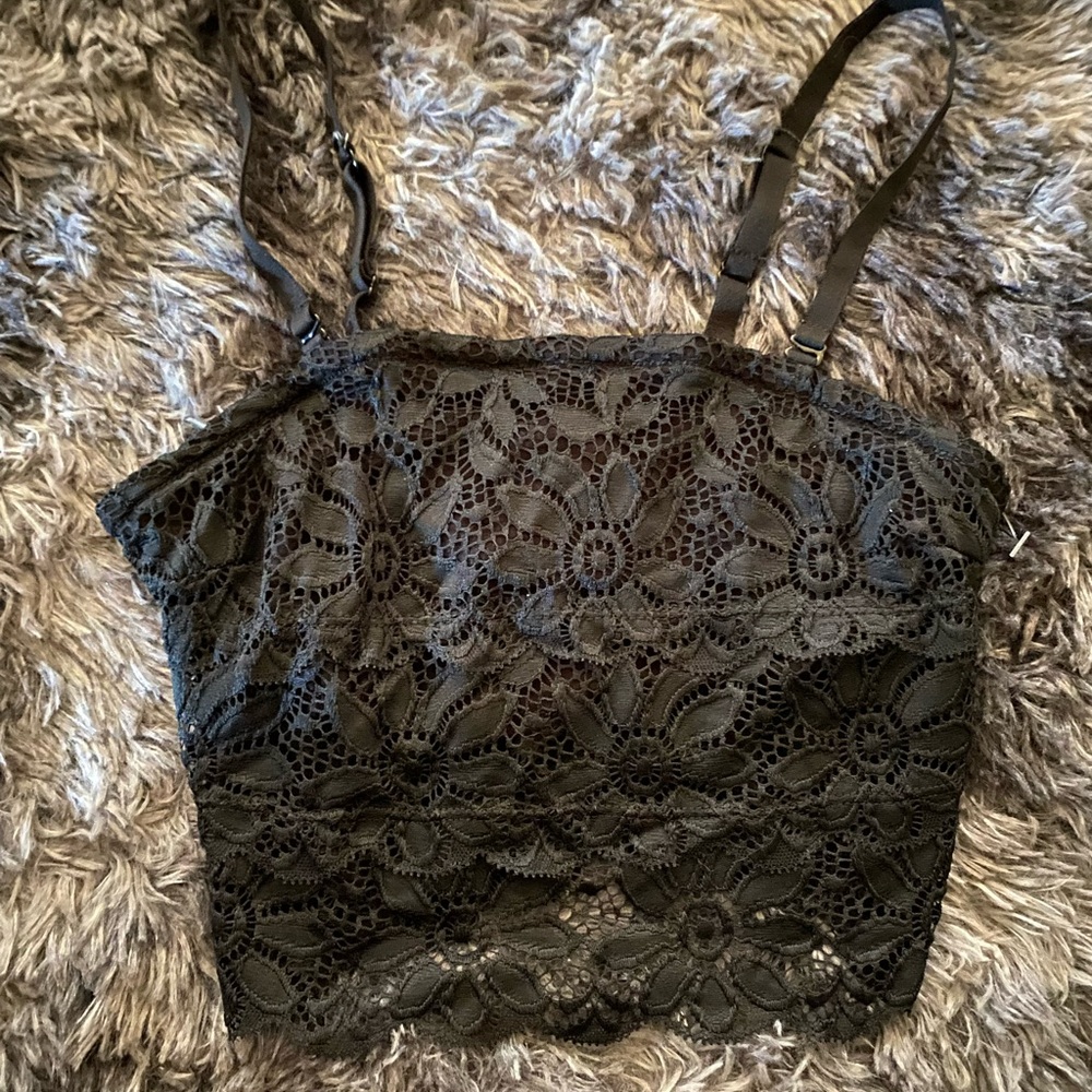 SO | Pretty Little Layers - Black Lace Camisole Top - Size XS - NWOT